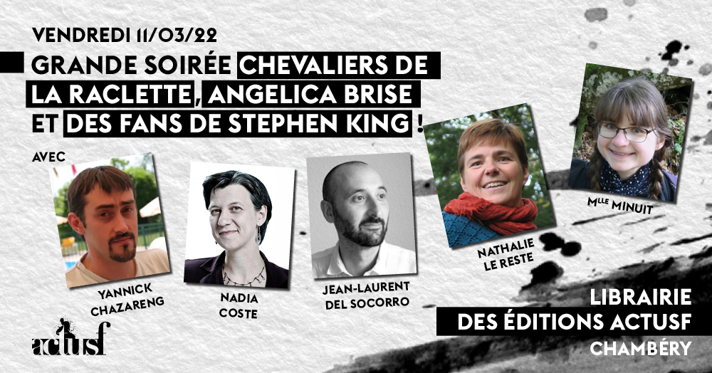 Grande soirée chez les éditions ActuSF !